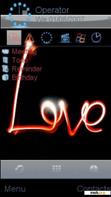 Download mobile theme neon love