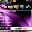 Download mobile theme purple dark theme