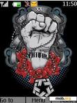 Download mobile theme tribal fist