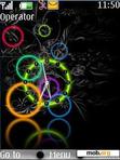 Download mobile theme circlized clock