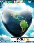 Download mobile theme heart_of_world