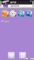 Download mobile theme Purple Touch