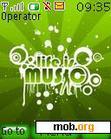 Download mobile theme life is music