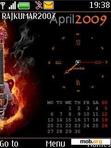 Download mobile theme Swf Month Clock