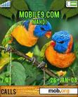 Download mobile theme Birds Garden