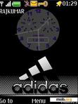 Download mobile theme Swf Adidas Clock