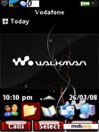 Download mobile theme Walkman In Black