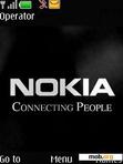 Download mobile theme Nokia Black