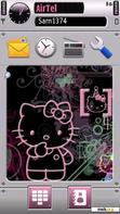 Download mobile theme Embossed Kitty