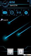 Download mobile theme Blue n Black Touch