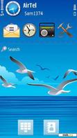 Download mobile theme Sea Gulls