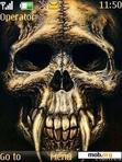 Download mobile theme vampire skull