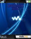 Download mobile theme Deep Blue Walkman W610