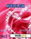 Download mobile theme Sparkling Heart Anim