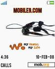 Download mobile theme walkman earhead