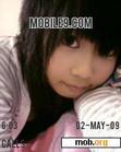 Download mobile theme cute girl