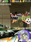 Download mobile theme Swf Pro Street