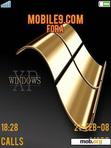 Download mobile theme microsoft golden XP