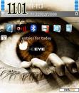 Скачать тему eye blue met