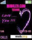 Download mobile theme Cool Heart