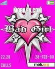 Download mobile theme Bad Girl.thm