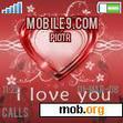 Download mobile theme I Love You