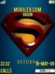 Download mobile theme superman return