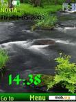 Download mobile theme swf creek animated