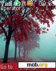 Download mobile theme Animated Red_Trees