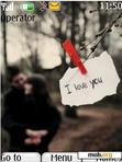 Download mobile theme love note