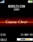 Download mobile theme Game Over