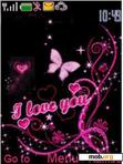 Download mobile theme I Love you