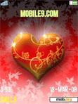 Download mobile theme Loving heart