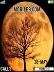 Download mobile theme Orange moon