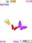 Download mobile theme Magic Butterflies 2