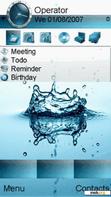 Download mobile theme water drop