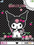 Download mobile theme Sweet Kuromi