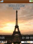 Download mobile theme Paris afternoon