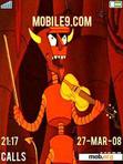 Download mobile theme Futurama Devil