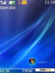 Download mobile theme Blue Windows 7