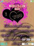 Download mobile theme i love u