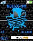 Download mobile theme Adidas Blue  Splat