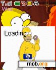 Download mobile theme Hommer simpson