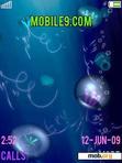 Download mobile theme jellyfish blue