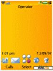 Download mobile theme Orange theme G700