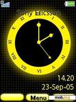 Download mobile theme SWF NEON CLOCK