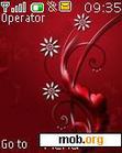 Download mobile theme Love N Flower 3