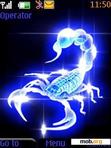 Download mobile theme scorpion neon