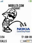 Download mobile theme Piss on nokia