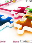 Download mobile theme Coloury Puzzle